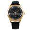 FT1438 China black dial stainless steel back japan movt ladies watch
