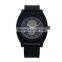 FT1203C_BK 3 hands PU strap Crossbone Pirate quartz Skull teenage fashion watch