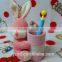 Custom Plush brush pot/animals Cartoon brush pot