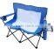 Two-seat folding chair with cup holder BEACH CHAIR
