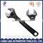 Alibaba China Supplier High Qualtiy CrV Adjustable Wrench Monkey Spanner For Undoing Screws