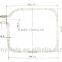 CE Jiangsu SUS304 Bread Maker Heating Element