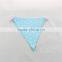 Professional Party Supplier Dotted Paper Flags for Baby shower