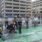 HDPE cross membrane for bitumen waterproof membrane