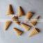 Extruded Fried snack food production line 3D Flour Bugles Chips Making machine