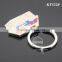Customized House Shaped Printing Logo Promotional Metal Key Chain House