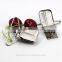 Factory Supply Yellow Round Metal Suspender Clips For Clothing From China