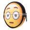 new design custom 3D printings emoji angry cheap coin purse