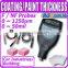 Digital Gauge F NF probes Painting 1250um 50mil Coating Paint Thickness Meter
