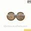 2016 DIAN Vintage style Frosted effect real horn shirt button