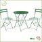 HL-3S-15015 folding garden bistro set full color folding table sets for garden decoration