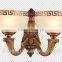 Marble Style Classical Full Copper Luxury Decorative Lighting Chandelier For Wall Light 623-2W