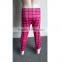 New 2016 Chinese Factory OEM Service Fashion Hot Seller Children Plaid Zip Fur Baby Leggings