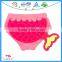 Lovely Embroidery Infant Swim Briefs Baby Swim Trunks Double Layers Toddler Swimwear