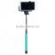 china suppliers flexible silicone handle mini monopod selfie stick