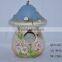 Wedding gift resin cheap bird house for garden