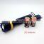 1W powerful led Mechanical zoom in-out flashlight powered by 2D batteries