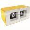 plastic flip clock, desk clock, square clock