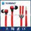 shoelace earphone with triangle shape in line microphone                        
                                                Quality Choice