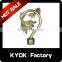 KYOK Glass Curtain Rod Finials, Elegant Designer Curtain Finials 19mm,decoration Rod Finial