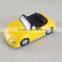 yellow roadster foam toys promotional stress toys