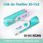 2014 New Products Usb Air Purifier IonizerJO-722(CE,FCC,RoHS)