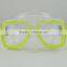High Quality Colorful Silicon with tempered lens mask and snorkel