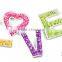 LOVE Ceramic letter candy dishes love dessert plate