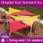 waterproof car sun shade sail with stainless steel hardware