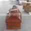 Customized American style wooden coffin