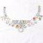 Bling Applique Crystal Neckline Rhinestone Applique Hot TransferFor Bridal