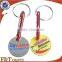 supermarket cart pound trolley token coin keyring with custom printing logo