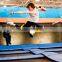 2016 Kids Indoor Gym Trampoline Funny Trampoline Soft Play for Toddler With High Protective Net