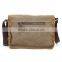 Multifunctional cross strap canvas messenger bag for wholesales