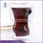 Sexy woman shape double wall beer glass cup