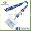 wholesale promotional lanyard with credit card holder, PVC card holder lanyard