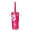 Rose printing clean toilet brush
