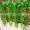 Customized size artificial ivy creepers fake vine wall corvering with different types of leaf