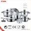 swiss line nonstick induction Stainless steel Cookware sets
