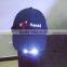 Charming 2-LED(together) flashing embroidered camouflage golf cap