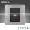 2015 China Hot Sale Wholesaler Wallpad Luxury Wall Light Switch Panel Network Computer COM Socket
