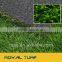 Natural colour synthetic grass for landscape U shaped fiber