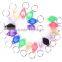 Plastic Cheap Custom Mini Blue Light Led Keychain factory