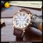 WJ-4624 luxury Geneva watches for men leather band newest arrival 2015