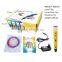 2015 new Semi-Automatic 4 color 3d pen with 1.75 mm pla filament