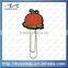 lovely promotion custom 3D duck shape rubber soft PVC bookmark