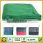 Portable Ultra Soft Lightweight Green Microfiber Polar fleece Train travel blanket with Zipper Mesh Pouch