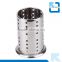 stainless steel chopstick and spoon rest tube & chopstick holder