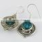 Perfaction !! Blue Copper Turquoise 925 Sterling Silver Earring, Silver Jewelry Wholesale, 925 Silver Jewelry