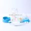High quality factory BPA free new design customized decal fancy eco-friendly glass baby milk feeding handle bottle for infant
